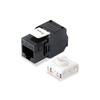 Adaptateur RJ-45 LSA - EQUIP - 769226 - Connecteur plaqué or - Cordon de raccordement - Noir
