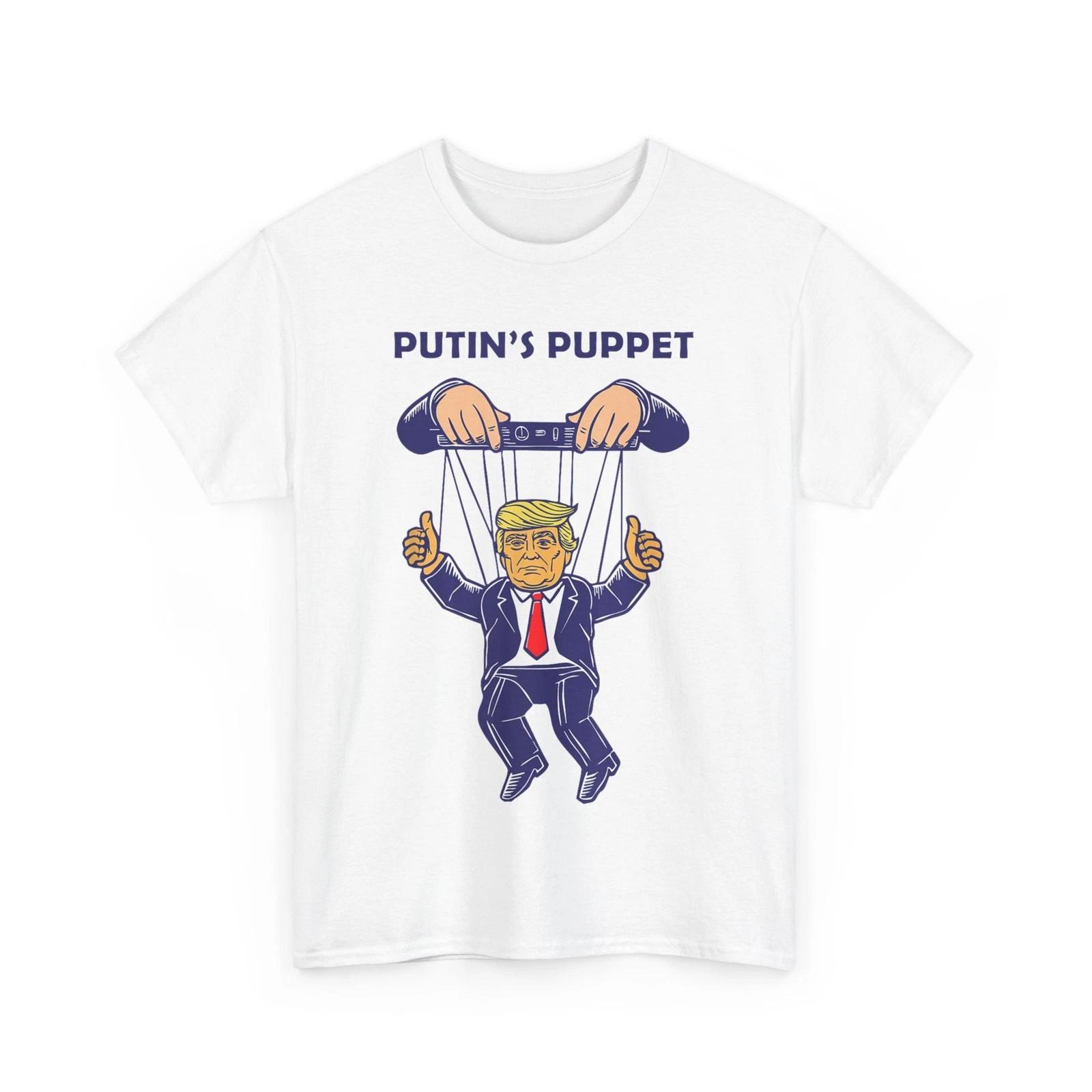 Trump Shirt, Putin s Puppet Trump Is A Russian Asset Political Parody T shirt L