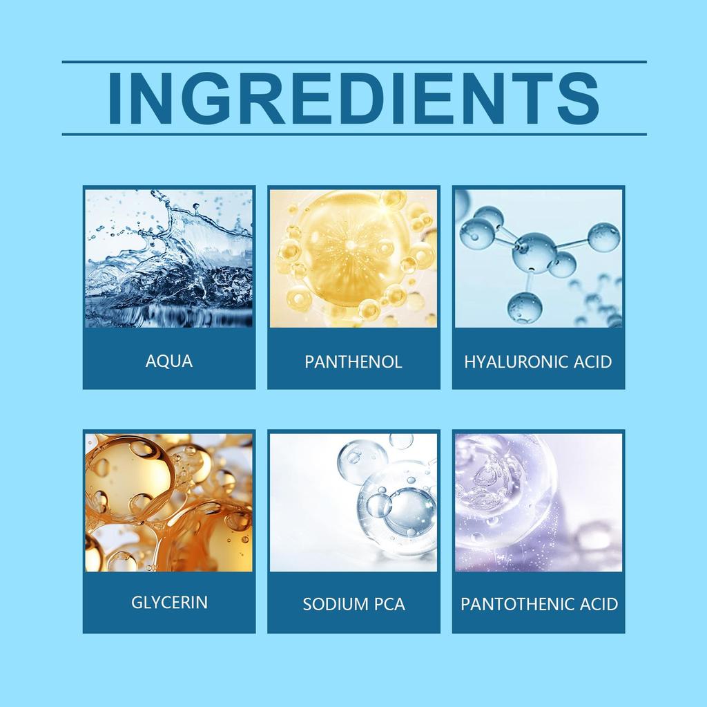 OUHOE B5 Hyaluronic Acid Essence Moisturizing Nourishing Facial Skin Silky and Shiny Skin Care Essence