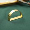 D-Shaped Creative Metal Napkin Holder for Hotel and Restaurant Dining