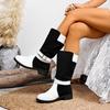 Botas Fashion Plus Size Woman Shoes 2026 Autumn New British Style Women High Boots Comfort Anti Slip Women's Ankle Boots Zapatos