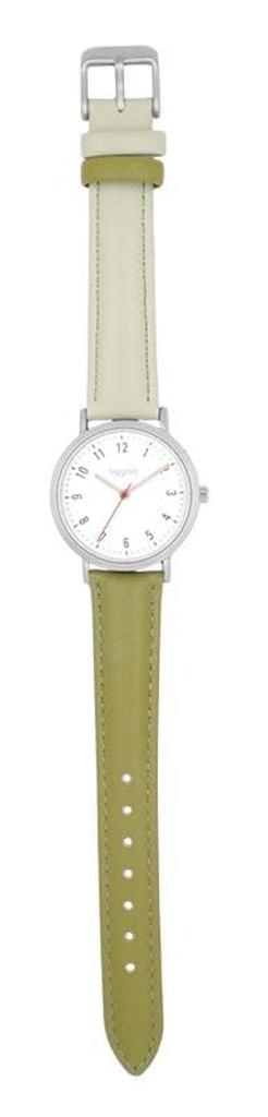 [Follow] Fragola Two-Tone Strap Watch H01324S-1 GR Women's Green
