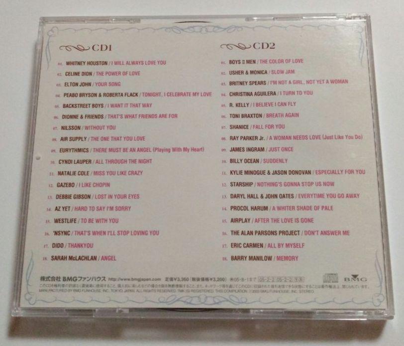 [USED] Western Music Love Song Best Album 2-disc Set