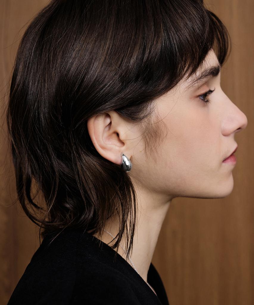 Tou Np020 Metal Volume Earrings