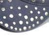 Cross Rivet Military Cap – Unisex Street Dance Punk Style, Washed Cotton, Breathable Flat Top Design