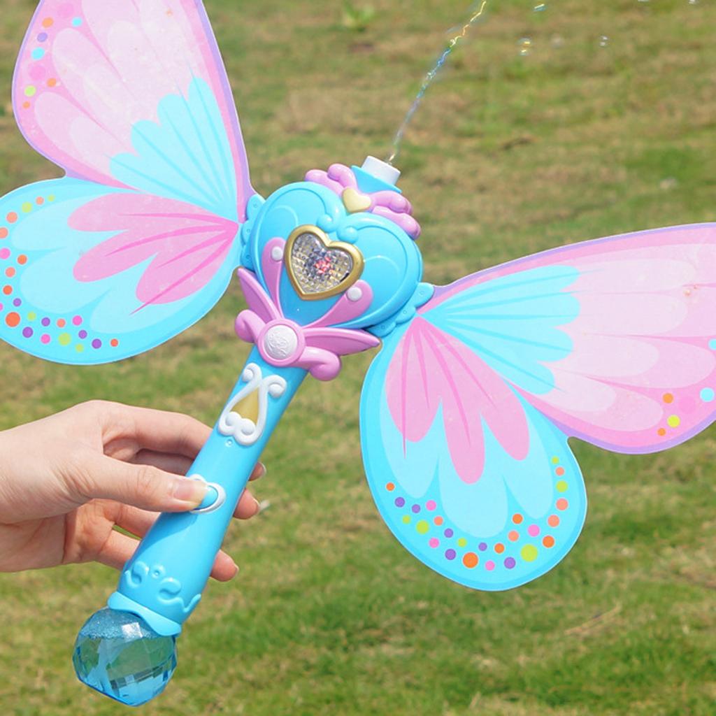 100ML Children's Butterfly Automatic Bubble Machine Birthday Wedding Party Toy