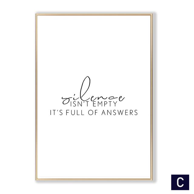 Family Love Quote Print Black White Poster and Prints Modern Wall Art Canvas Painting Pictures for Living Room Nordic Home Decor