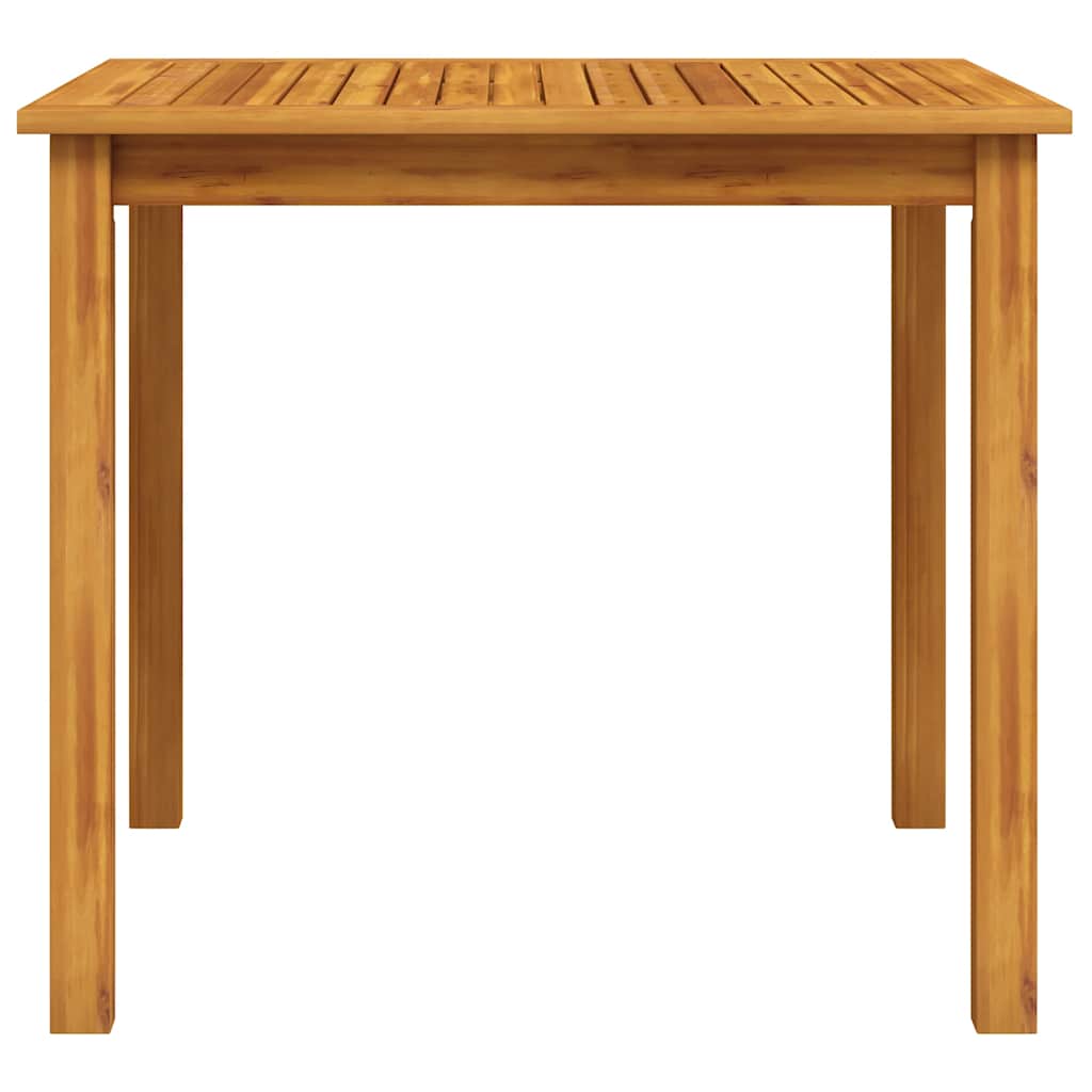 vidaXL Gartentisch 85x85x74 cm Massivholz Akazie