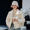 FengXun Women's Loose Fit Short Winter Down Jacket