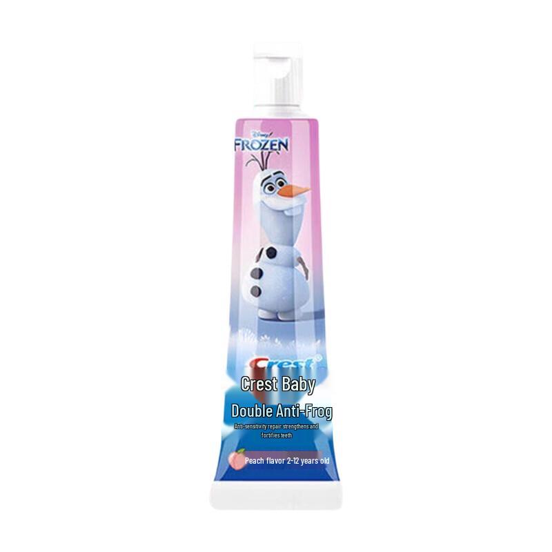 Crest Kids Dual Effect Anti-Cavity Toothpaste, Olaf Edition
