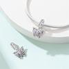 Neu in Kupferfarbe Romantische Klassische Serie Schutzblumenperlen Passend für Pan 3mm Armband DIY Charm Anhänger Damenschmuck