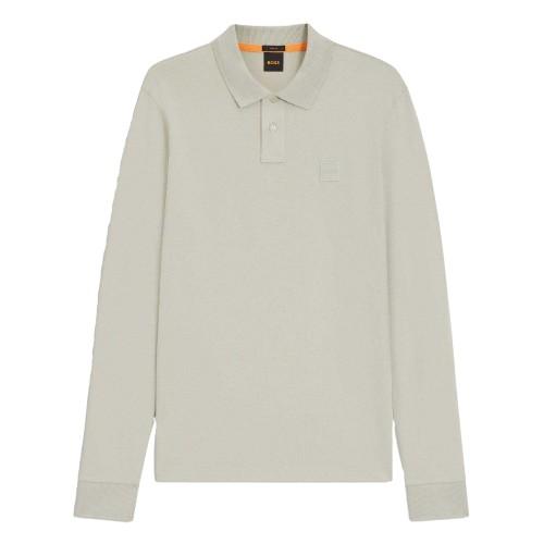 Boss Mens Passerby Long-Sleeved Polo Shirt