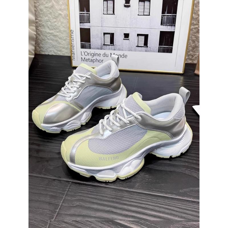 Mesh Breathable Thick-soled Dad Shoes Women's Summer New Versatile Height Increase Comfortable Leisure Sports Trend