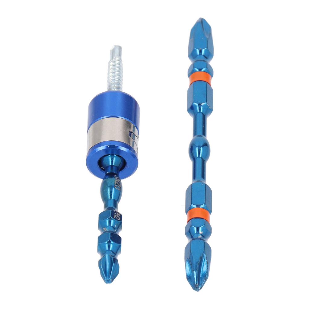 2Pcs Double Ended Screwdriver Bits 14 Strong Magnetic Cross Head for Hand Electric Drill