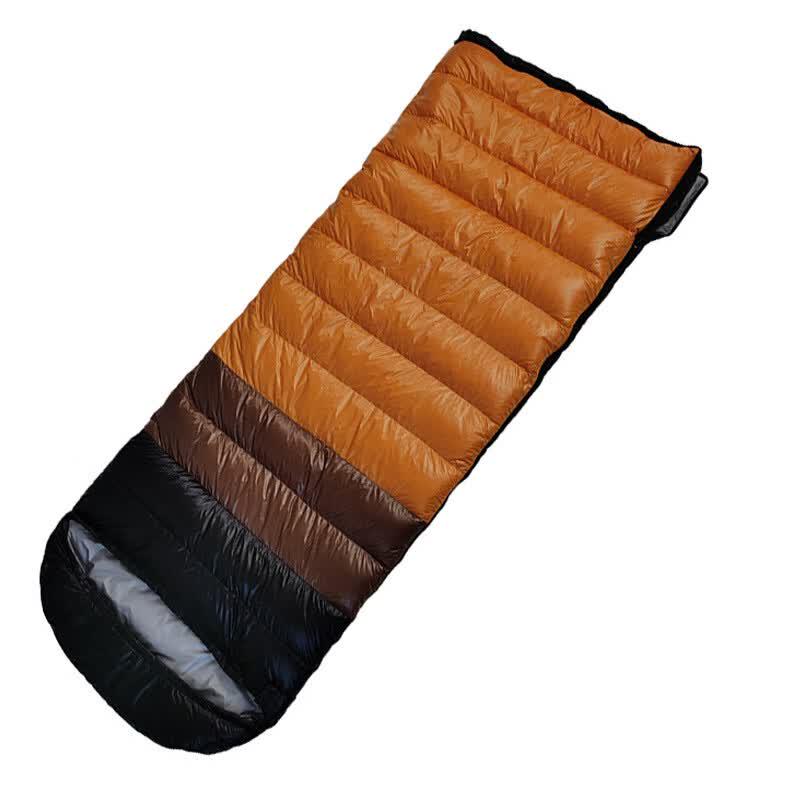 Li Shen Outdoor Camping Warm Spliceable Hooded Envelope Sleeping Bag for Adults