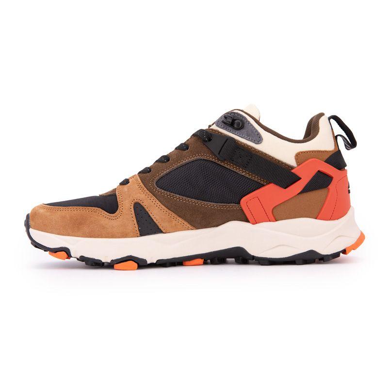 Baskets james urban cognac lacets noir Homme PEPE JEANS