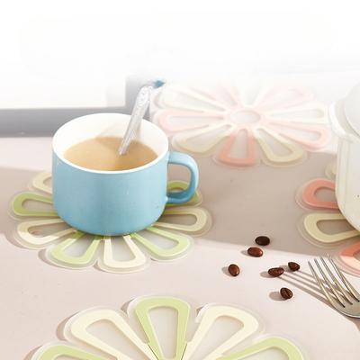 Horké podložky na jídelní stůl v severském stylu Snadno se čistí Protiskluzové Odolné proti oleji Podložka pod talíř Podložky pod hrnce Stolní dekorace