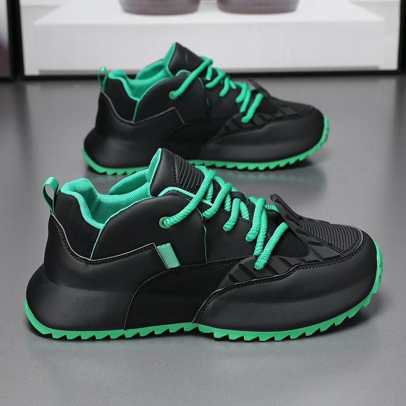 

New Classic Men s Casual Breathable Sneakers Thick soled Height Increasing Sports Running Shoes Zapatos para hombres Large 39-47 39