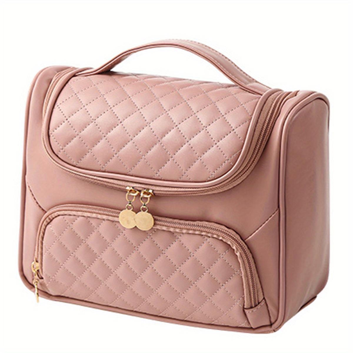 

Подвесная дорожная косметичка - большой органайзер для косметики, косметики и туалетных принадлежностей с отделениями на крючках и молниями, водостойкая