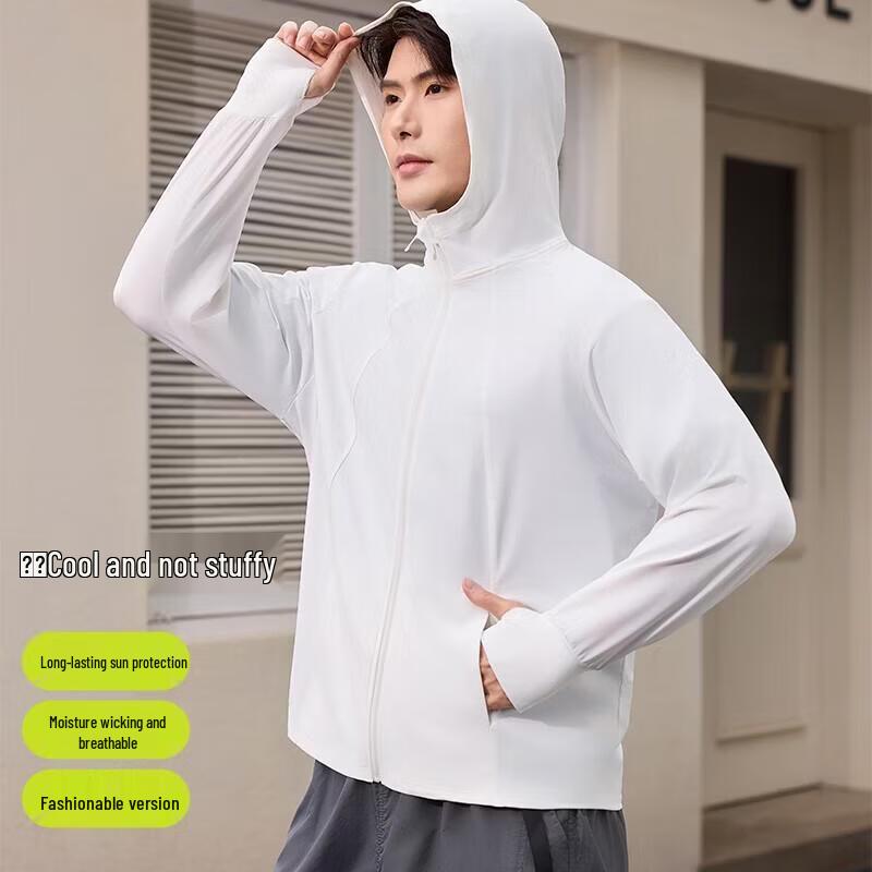 Unisex Nylon Loose-fit Sun Protection Jacket