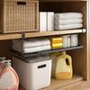 Under Shelf Storage Basket Organizer,Adjustable Hanging Under Cabinet Add-on Storage Racks Slide-in Baskets Organizer