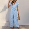 Fashion Women Jumpsuit Casual Ladies Clothes Fashion Stripe Women Jumpsuit
