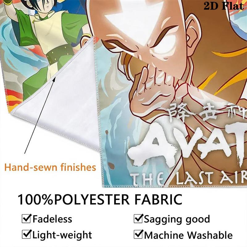 Avatar Anime Pattern Home Decor Tapestry, Wall Hanging, Decorative RV Wall Cloth.MGT0918104