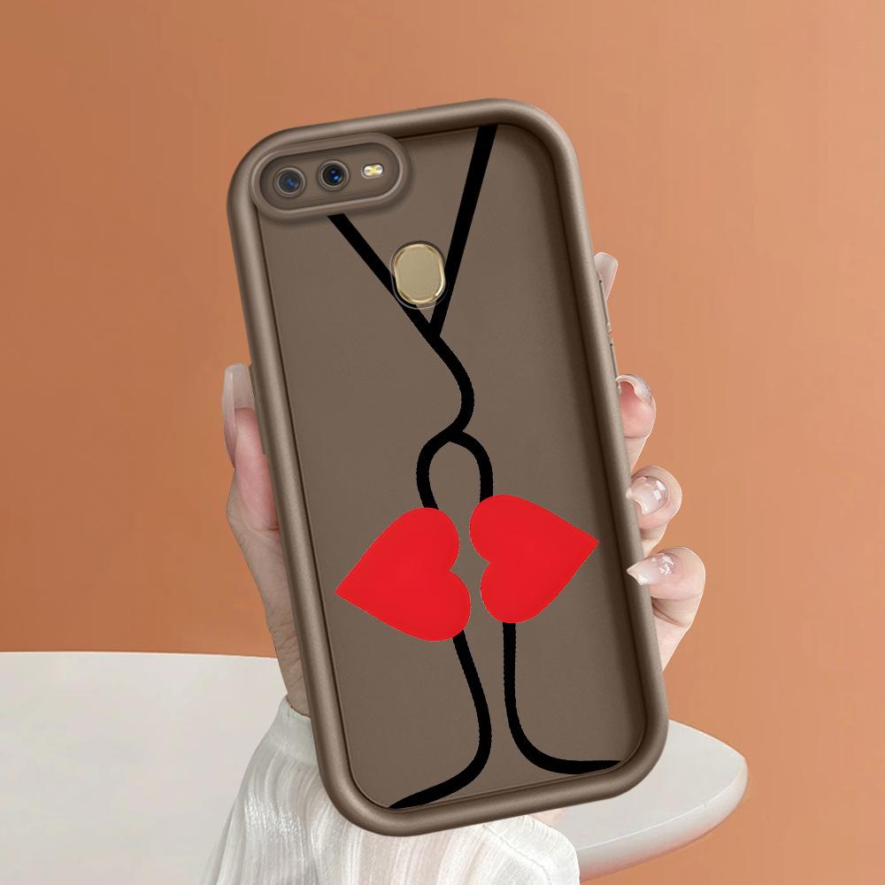 Weiche Silikon-Quadratleitern-Cartoon-Muster Vollständiger Kameraschutz Stoßfeste Hülle für OPPO Reno Realme OnePlus