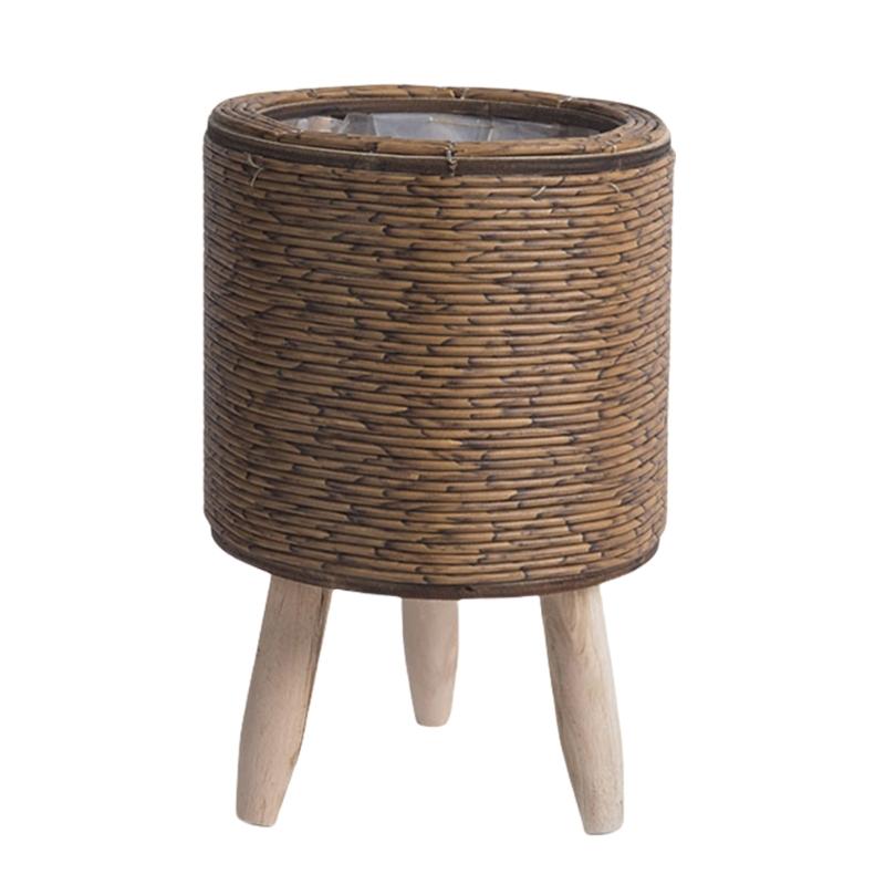 Rattan Plant Basket Indoor Handwoven Plant Pots for Planter Flowers Pots Plant Pots Decorations Laundry Basket Dropshipping