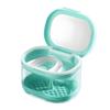 With Mirror Multi-layer Braces Box Draining Mouthguard Case New Orthodontic Retainer Case