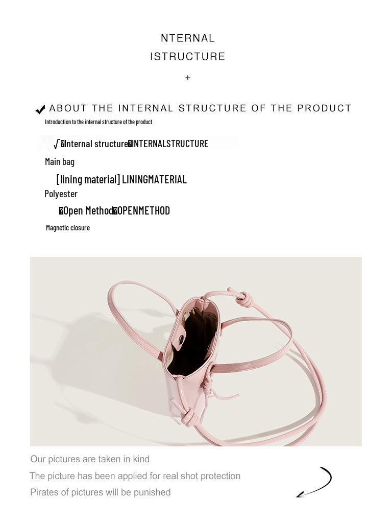 Stylish Women's Small Square Summer Shoulder Bag - Korean Version Fresh Crossbody Phone Bag