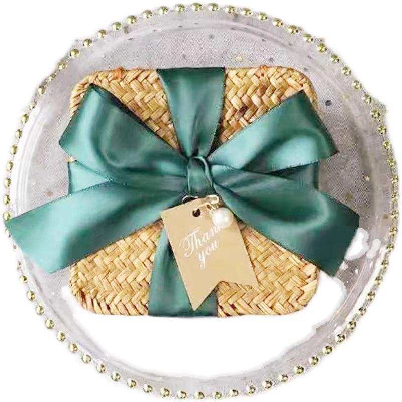Creative Rattan Woven Wedding & Bridesmaid Souvenir Gift Box