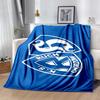 Couverture Flottée Douce Chorzów, Jeté Toutes Saisons, Design pour Camping, Voyage en Voiture, Randonnée, Canapé, Lit, Bureau, Cadeau Parfait pour les Fêtes