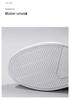 Men's Casual White Round Toe Low-Top Lightweight Sneakers for Spring and Autumn