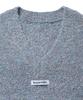 TEN PAST SEVEN Crop Knit Vest - Gray