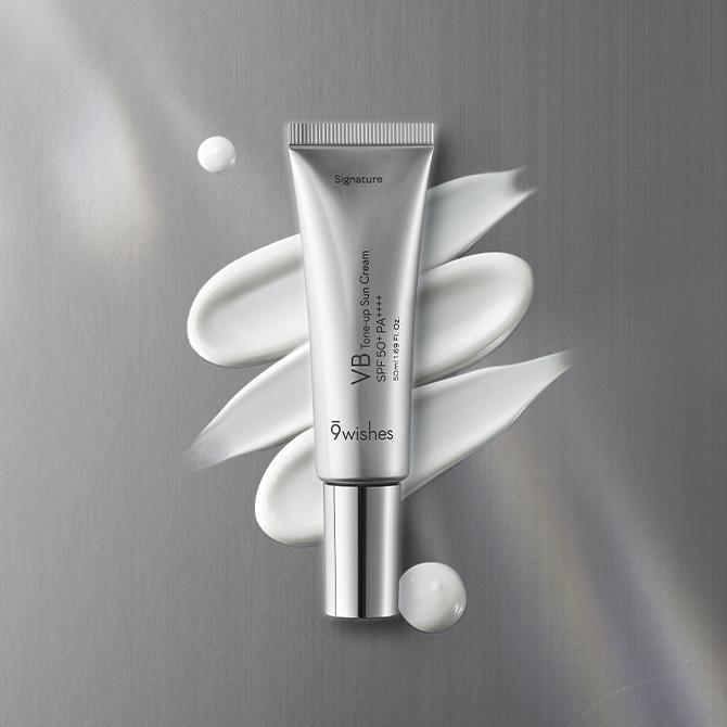 NINE WISHES VB Tone-Up Sunscreen Signature SPF50+ PA++++ 50ml
