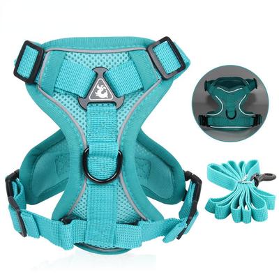 Cats and Dogs Traction Rope Vest Type Small Pet Chest Strap Reflective Walking Cats and Dogs Traction Rope.