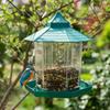 Bird Feeder Outdoor Balcony Semi-Automatic Feeder Courtyard Outdoor Hanging Waterproof Feeder For Wild Sparrows