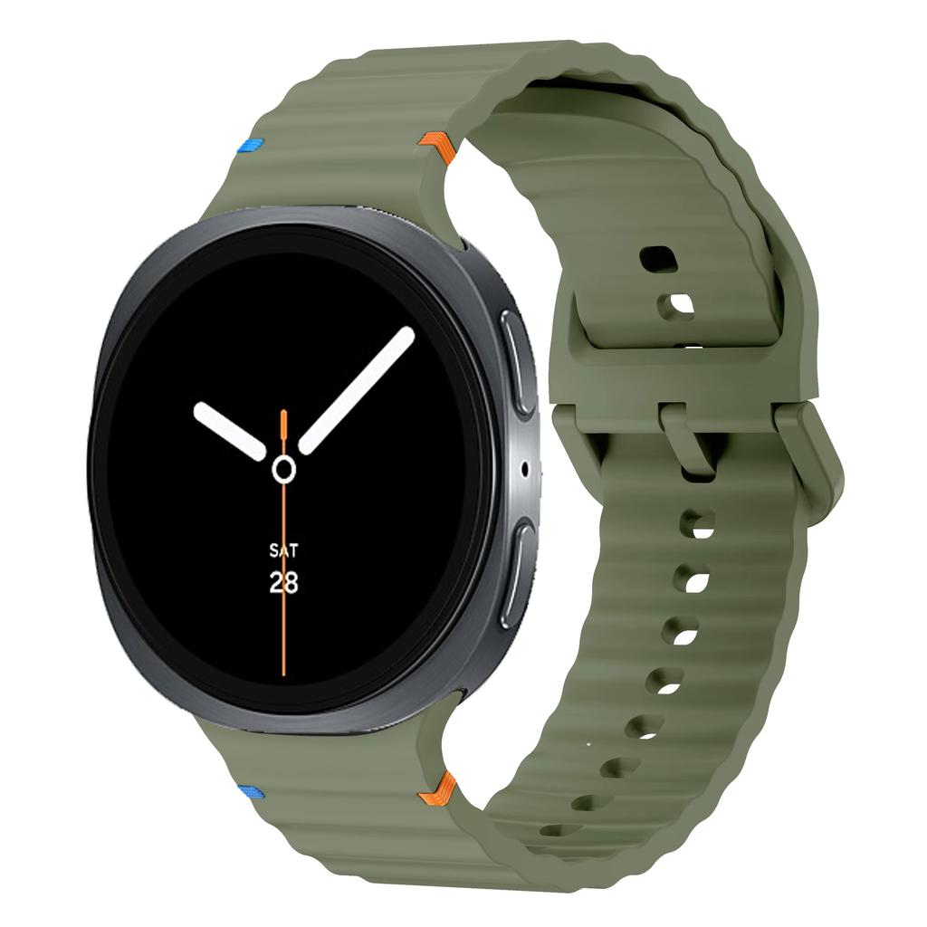 Straps for Samsung Galaxy watch 8/8 classic/7/FE/5 Pro/6/444mm 40mm Silicone Sport Belt Bracelet Correa Galaxy watch Ultra Band