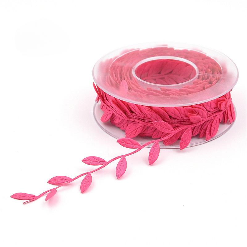 Ultrasonic embossing, leaf ribbon, leaf lace decoration with lace 15 meters
