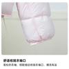 Womens Short Puffer Cotton Jacket Winter Lightweight Loose Casual Hooded Coat