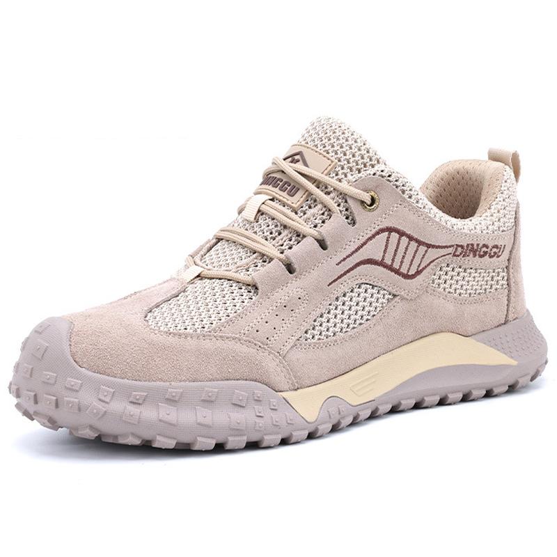 Non-slip Indestructible shoes Anti-smash Anti puncture Safety Shoes Men Breathable Steel toe shoes Work Sneakers Industrial Shoe