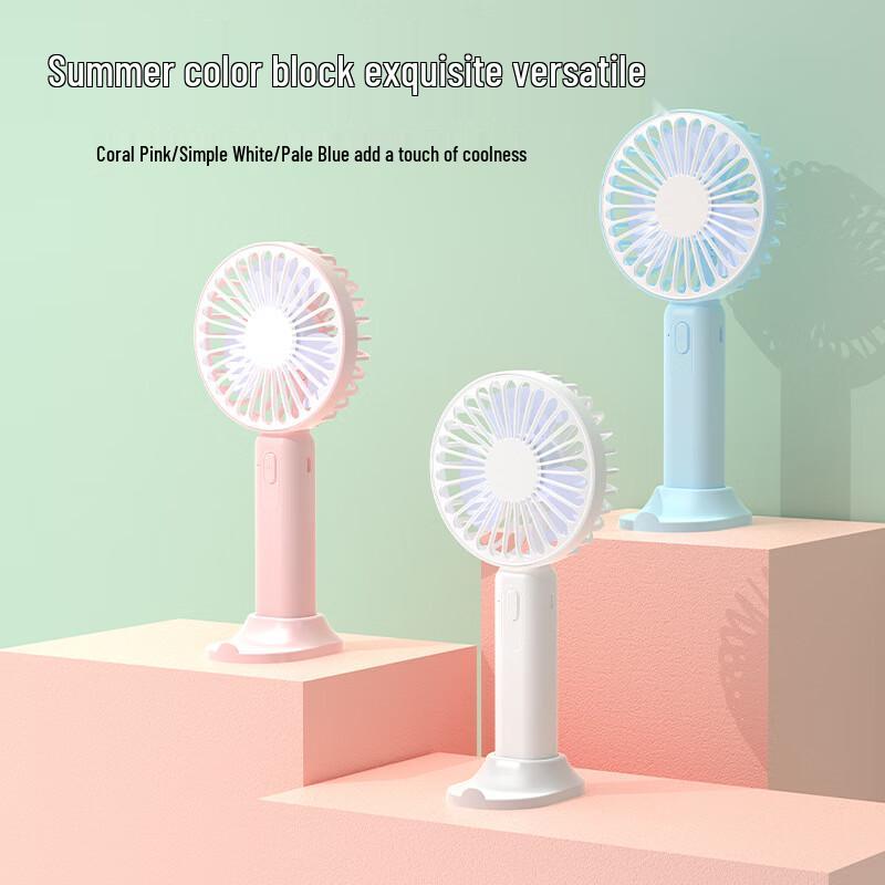 Portable USB Rechargeable Desktop Handheld Mini Fan