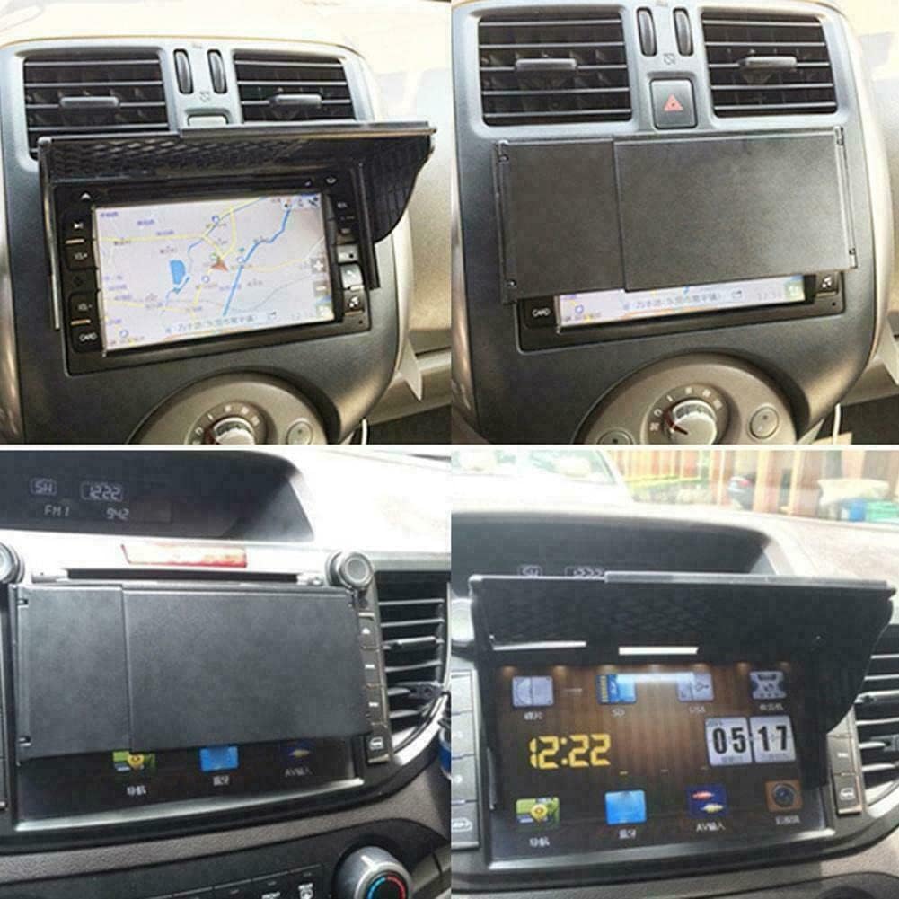 Car Navigation Sun Shade Visor Car Monitor GPS Navigator Sunshade | Universal Auto GPS