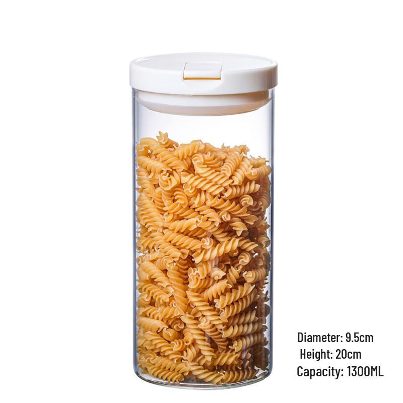 High Borosilicate Glass Storage Jar