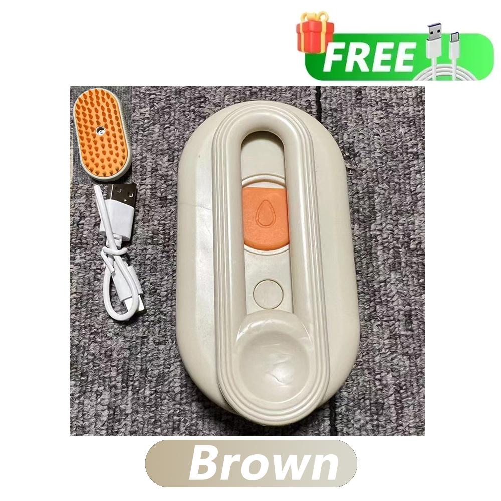 Cat Claw Steamy Brush Soft Silicone Massage Shower Comb Electric Water Spray Pet Hair Removal Grooming Brush Cat Accessories