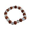 @ Indian Traditional Streatchable Rudraksha Crystal Bracelet For Unisex SM125-60% OFF