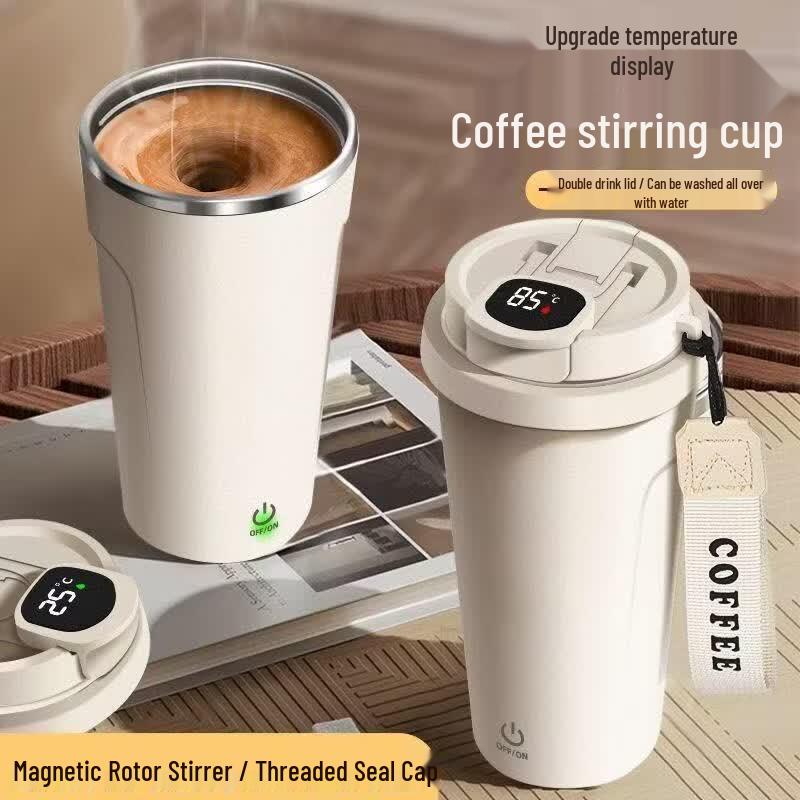 COMATE Automatic Stirring Insulated Shaker Cup 400ml