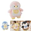 Cute Penguin Cub Plush Toy Fluffy Stuffed Animal For Valentine's Day Gift Best Friend Gift And Sister