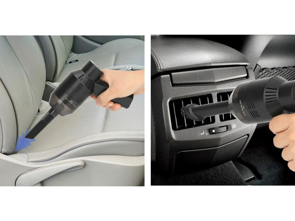 Wireless USB Charging Handheld Vacuum & Speaker Cleaner for Desktop Computers